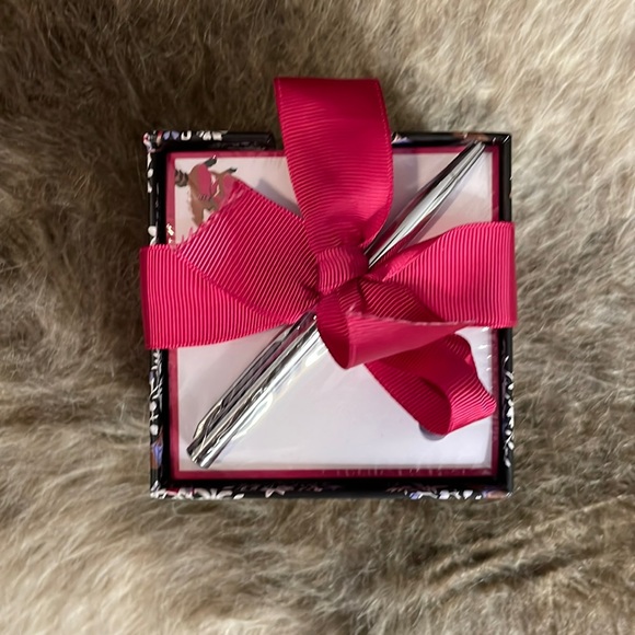 NWT Vera Bradley Note Cube with Pen - Merry Mischief - Picture 1 of 10